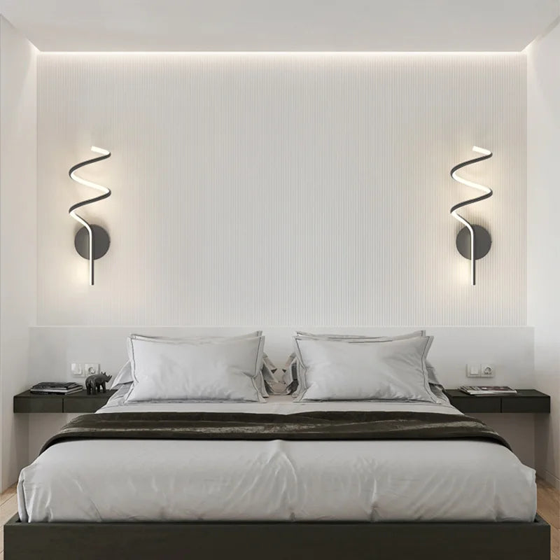 applique murale led moderne pour décoration intérieure élégante - vue 3 sur 12