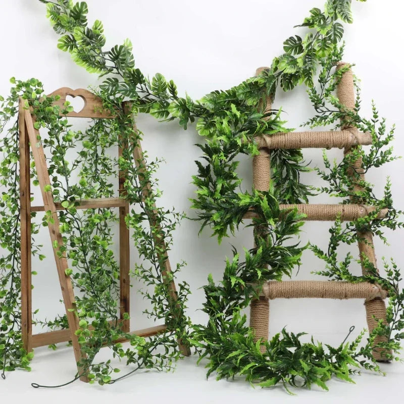 guirlandes de vigne artificielles pour décorations mariage et DIY - vue 2 sur 16