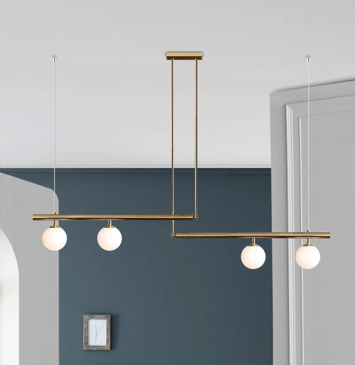 Lustre de salon minimaliste moderne - vue 2 sur 16