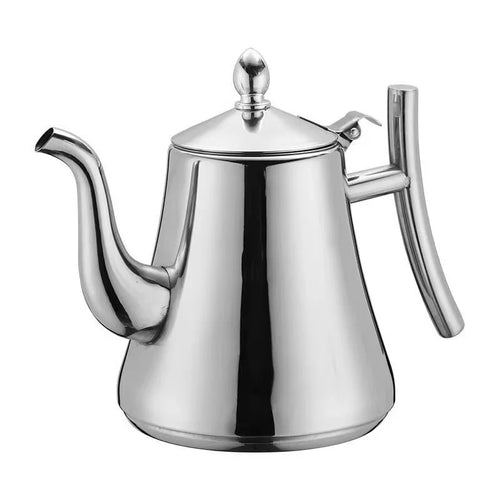Théière inox avec infuseur filtre 1l 15l 2l - vue 3 sur 7