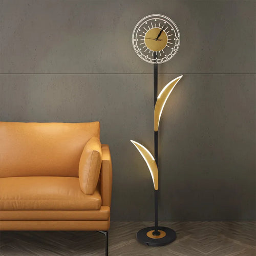 Lampadaires nordiques avec horloge LED - vue 2 sur 9