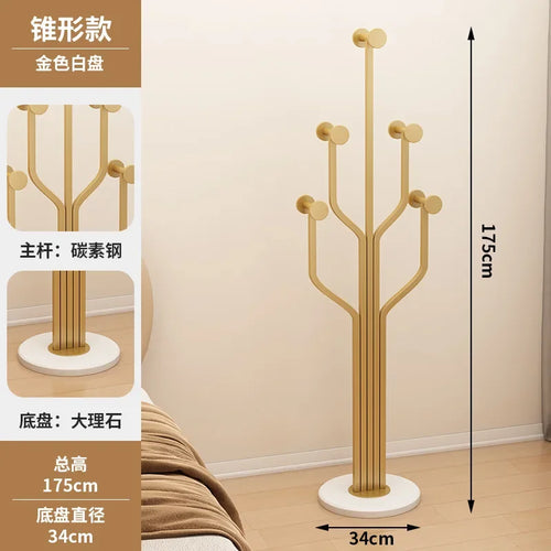 porte-manteau vertical créatif en fer forgé pour vêtements - vue 15 sur 14