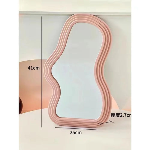 miroir mural nuage kawaii pour décoration intérieure et maquillage - vue 12 sur 12