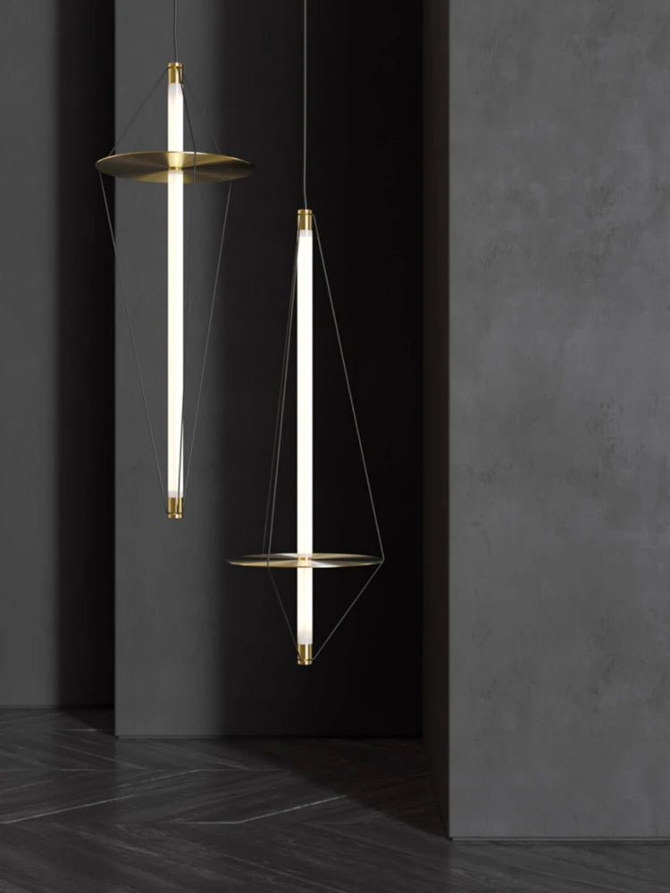 suspension linéaire moderne design pour restaurant et bar - vue 3 sur 10