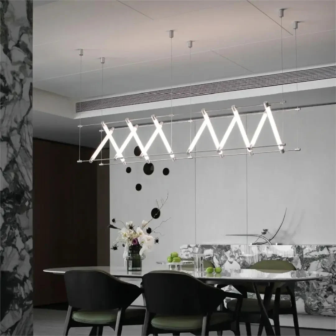suspension led pour restaurant et cuisine design moderne - vue 2 sur 6