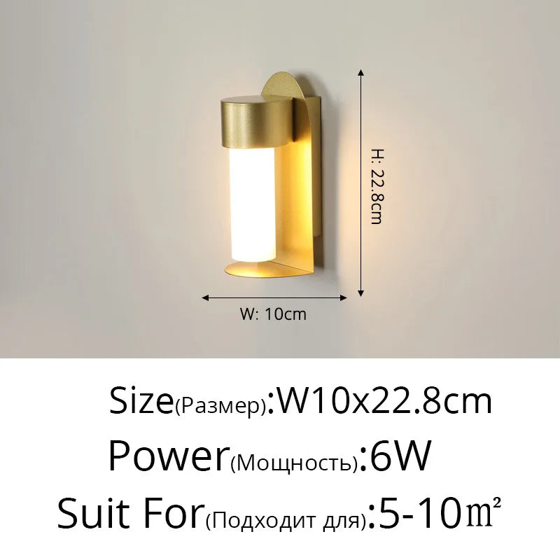applique murale led étanche décorative pour intérieur et extérieur - vue 12 sur 12