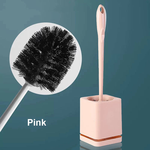 brosse wc à poils longs avec support de séchage mural - vue 11 sur 10