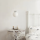 Applique murale ou suspension led bauhaus chromée
