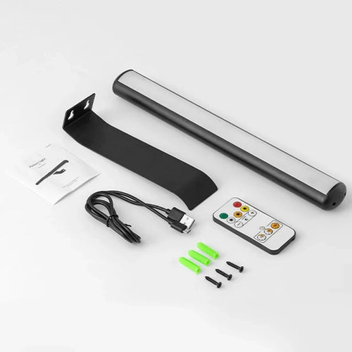 lumière murale led rechargeable pour peintures et jeu de fléchettes - vue 8 sur 9