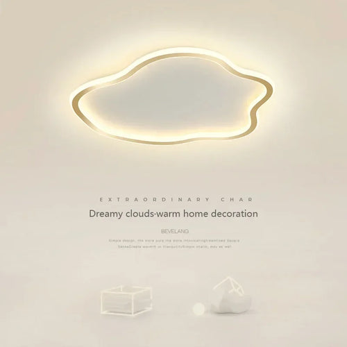 plafonnier led créatif en forme de nuages design nordique décoratif - vue 3 sur 18