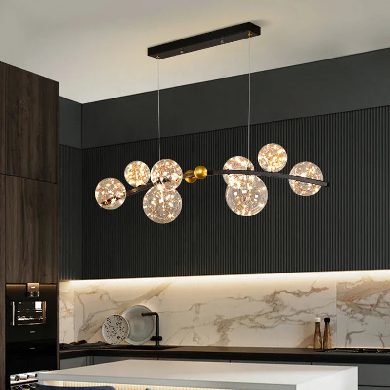 suspension nordique pour décoration intérieure et éclairage - vue 4 sur 6