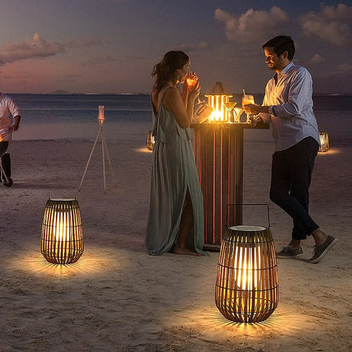 lampadaire solaire étanche pour jardin et espace extérieur - vue 3 sur 13