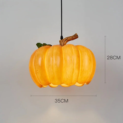 lustre rétro en forme de citrouille pour décoration d'Halloween - vue 9 sur 8