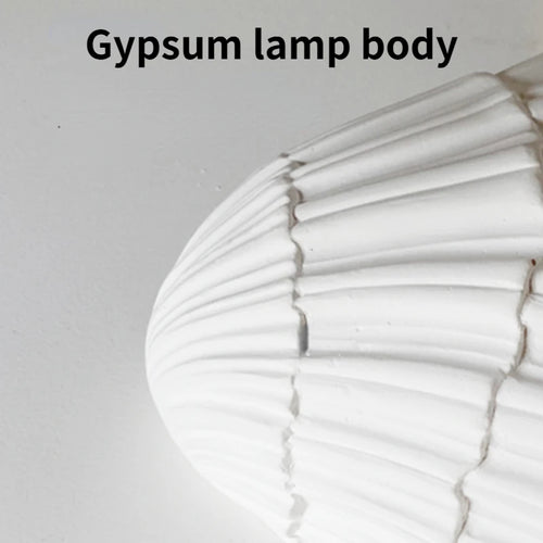 applique murale en coquille de gypse led moderne et créative - vue 6 sur 9