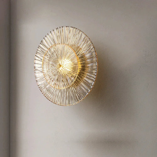 applique murale post-moderne en verre pour décoration intérieure - vue 3 sur 8