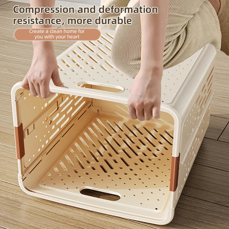 panier à linge pliable avec roulettes grande capacité multifonctionnel - vue 4 sur 14