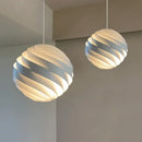 Gubi Turbo suspension design globe suspension lampe blanche pour salon lampes de chevet résidentielles maison table à manger lumières