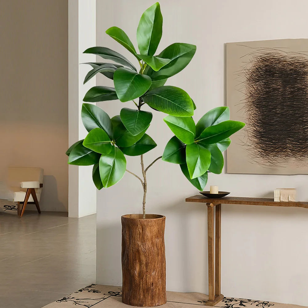 grand arbre artificiel banyan figuier tropical pour décoration intérieure et extérieure - vue 4 sur 7