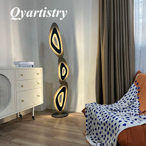 lampadaire led moderne design créatif art luminaires