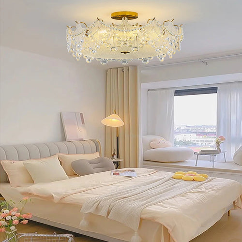 lustre led post-moderne de luxe suspendu pour la saison - vue 5 sur 9