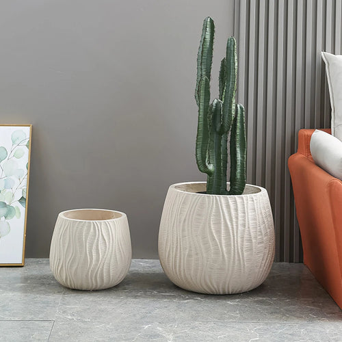 moule en silicone moderne pour pot de fleurs en béton léger et luxueux - vue 2 sur 22