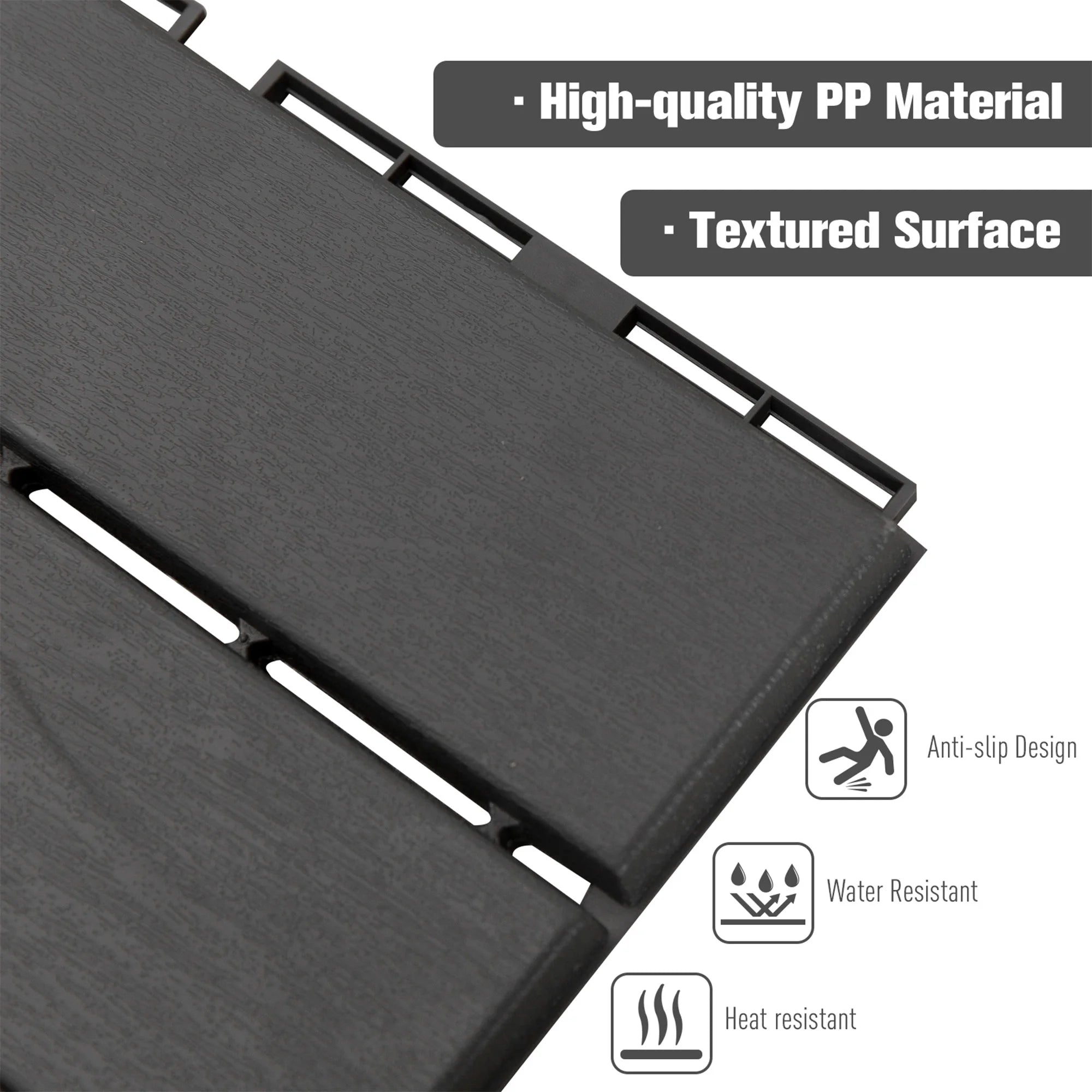 Carrelage extérieur clipsable 30x30 lot de 9 - vue 7 sur 7
