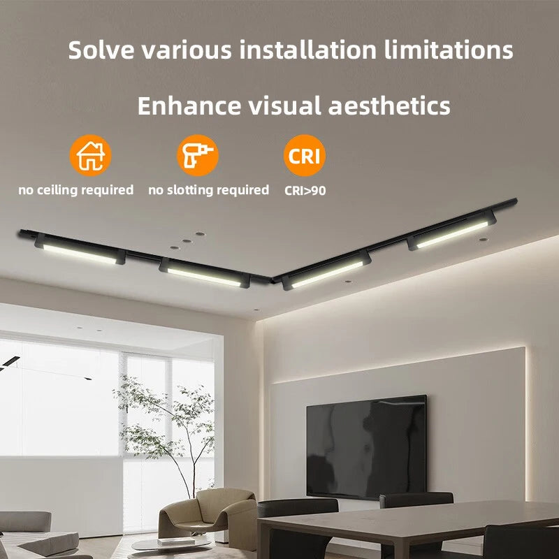 spot led sur rail pour éclairage de magasin - vue 5 sur 25