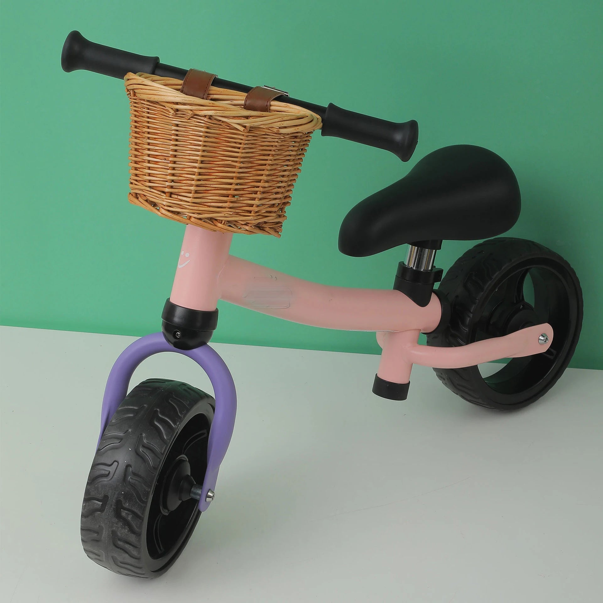 panier en osier tressé pour vélo et scooter enfants durable imperméable - vue 8 sur 8