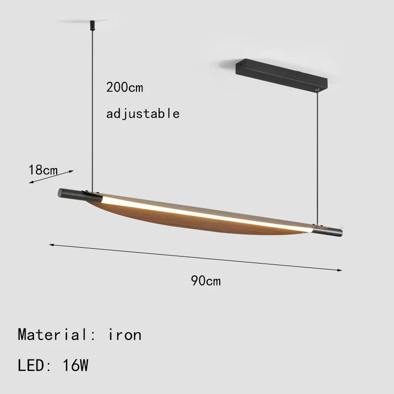 lustre minimaliste en métal avec fils réglables pour bar et magasin - vue 8 sur 8