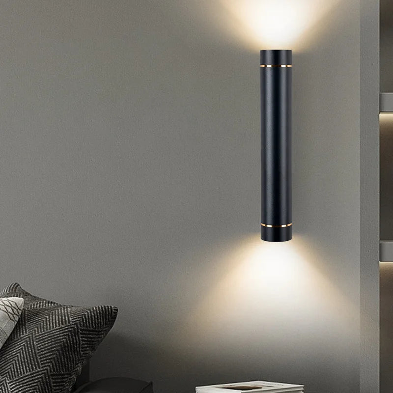 applique murale moderne en aluminium pour éclairage intérieur élégant - vue 3 sur 8
