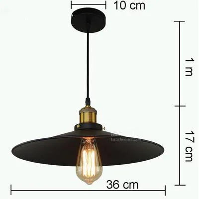 suspension moderne nordique style industriel pour décoration intérieure - vue 12 sur 13