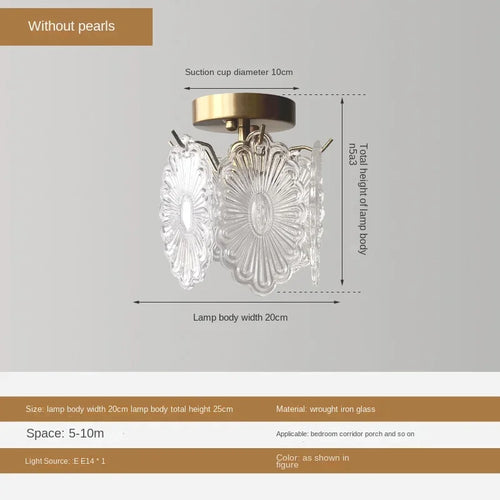 lustre léger en verre cristal pour éclairage moderne - vue 22 sur 30