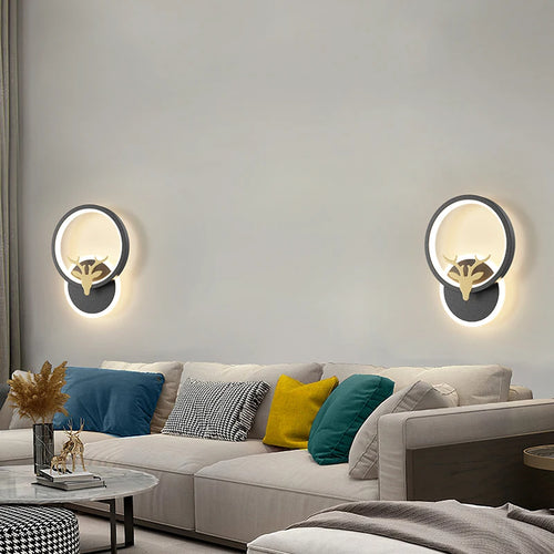 applique murale minimalistes modernes pour allées et escaliers - vue 5 sur 12