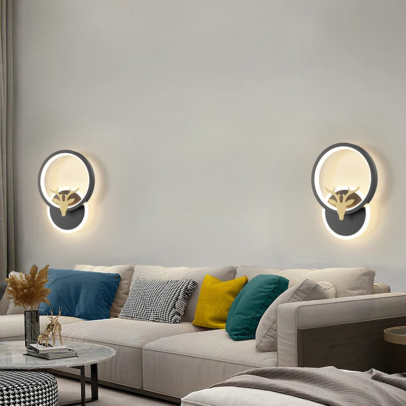 applique murale minimalistes modernes pour allées et escaliers - vue 5 sur 12