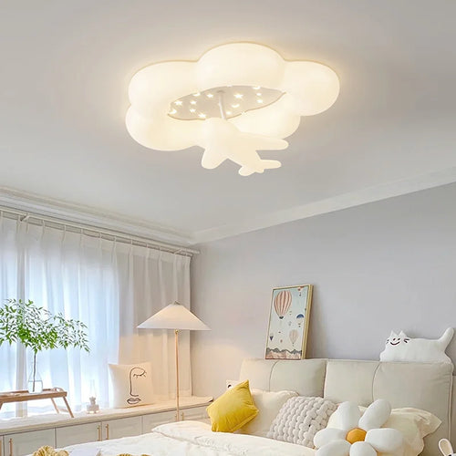 plafonnier pétales de vent éclairage décoratif pour intérieur - vue 5 sur 7