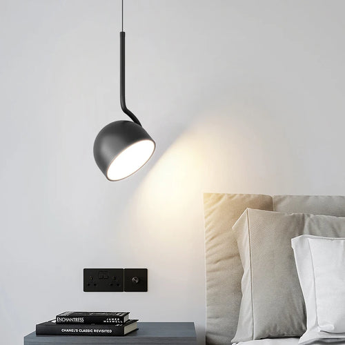 lustres modernes led suspendus pour bar et loft - vue 4 sur 10