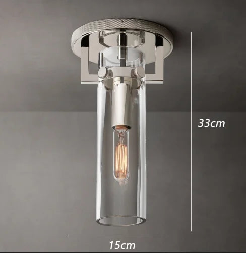 suspension industrielle en verre pour décoration intérieure - vue 15 sur 15