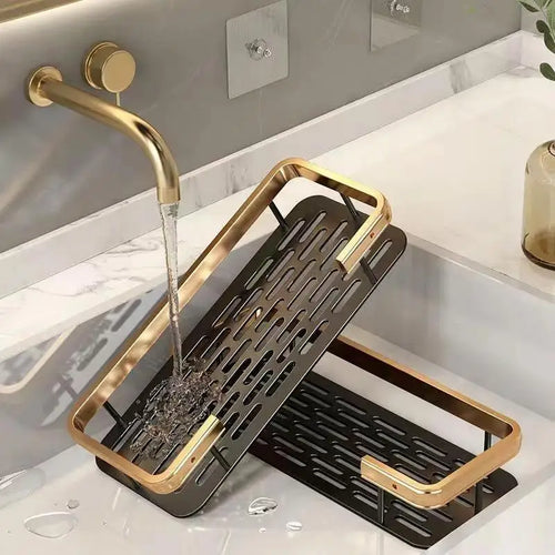 etagère murale de rangement sans perçage pour shampoing et maquillage - vue 3 sur 10