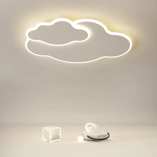 plafonnier moderne à leds avec télécommande pour éclairage intérieur - vue 3 sur 14