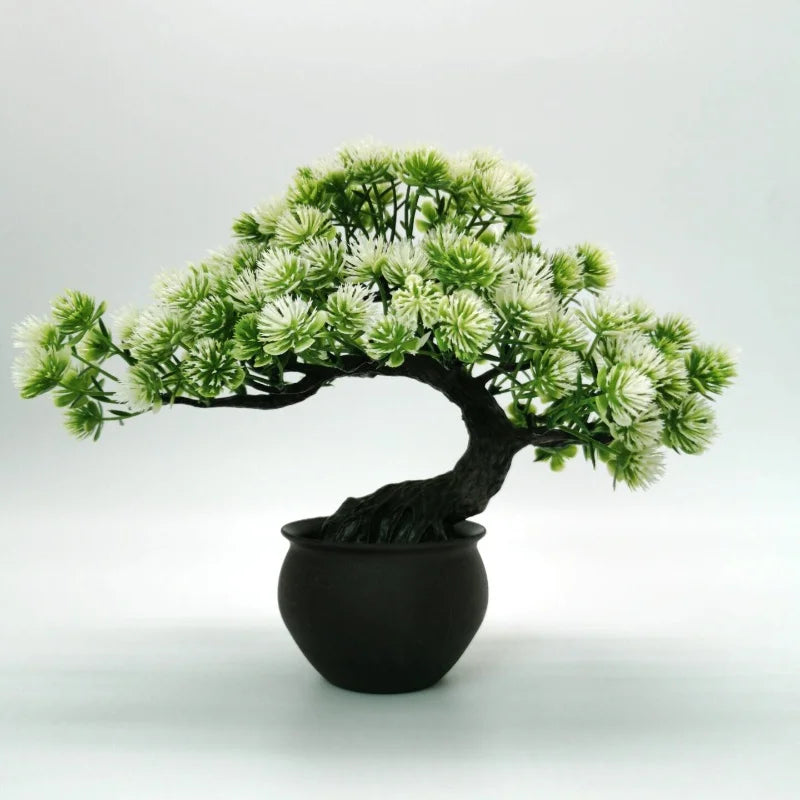 plantes artificielles bonsaï en pot décoratives pour intérieur et jardin - vue 4 sur 6