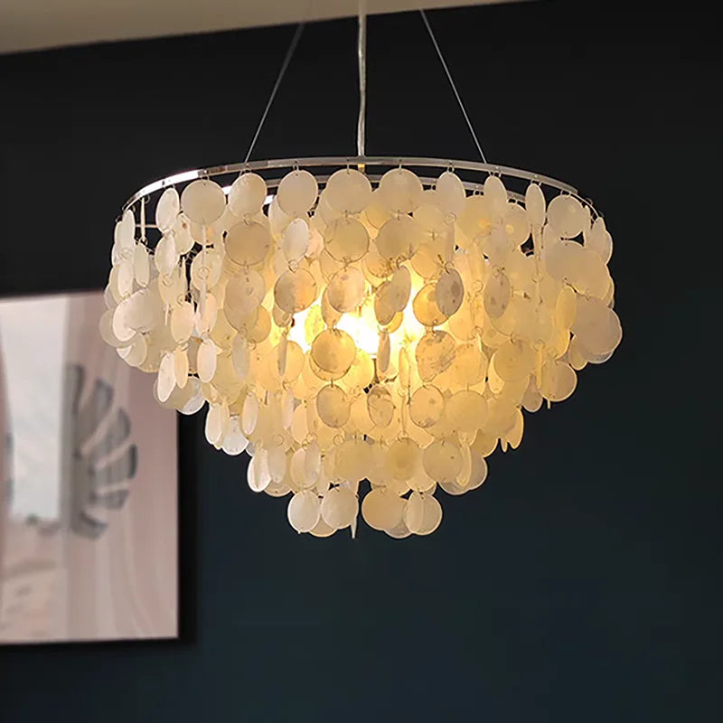 suspension en métal doré pour intérieur élégant - vue 2 sur 18