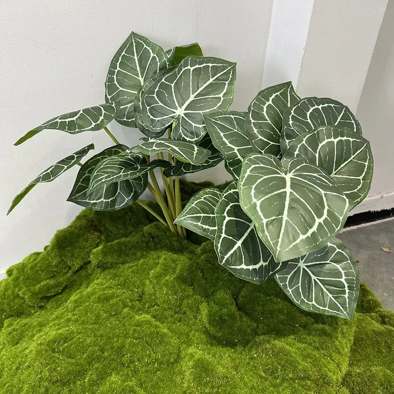 plantes artificielles feuillage de palmier décoration florale pour commerces - vue 3 sur 8