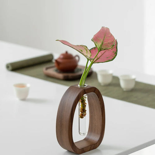 ustensile en bois massif pour arrangement floral créatif et simple - vue 5 sur 7