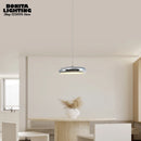 suspension à led minimaliste moderne design luxe ronde avec gradation