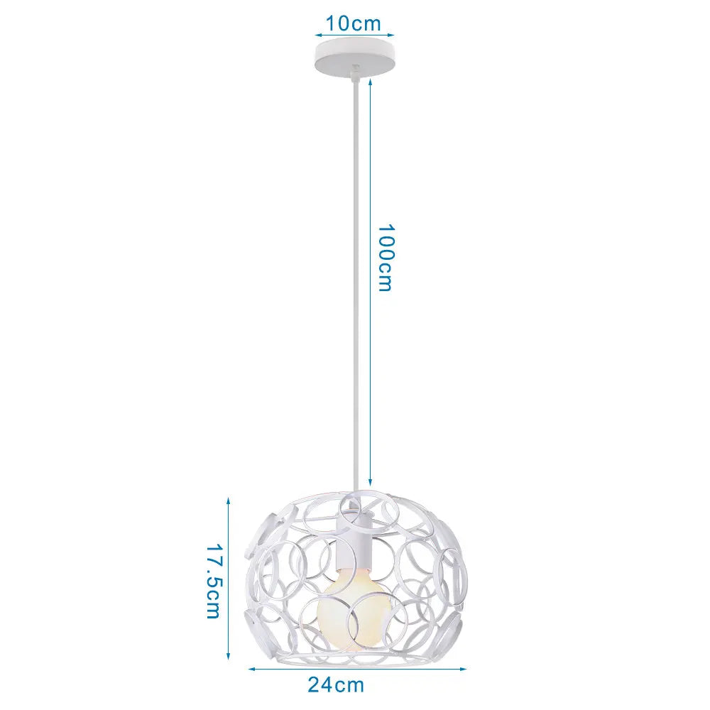 suspension rétro industrielle style loft vintage pour intérieur - vue 13 sur 30