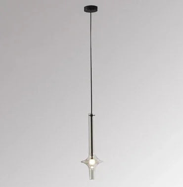 suspension en verre design nordique moderne pour décoration intérieure