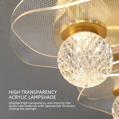 plafonnier led moderne design suspendu élégant pour intérieur - vue 5 sur 13