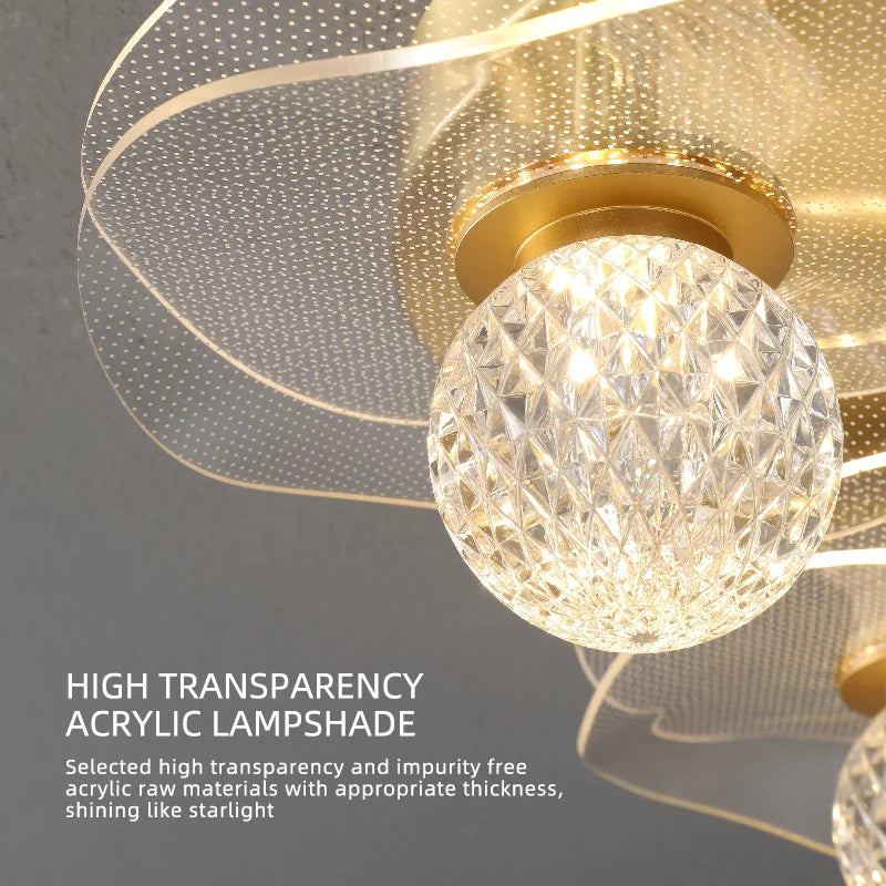 plafonnier led moderne design suspendu élégant pour intérieur - vue 5 sur 13