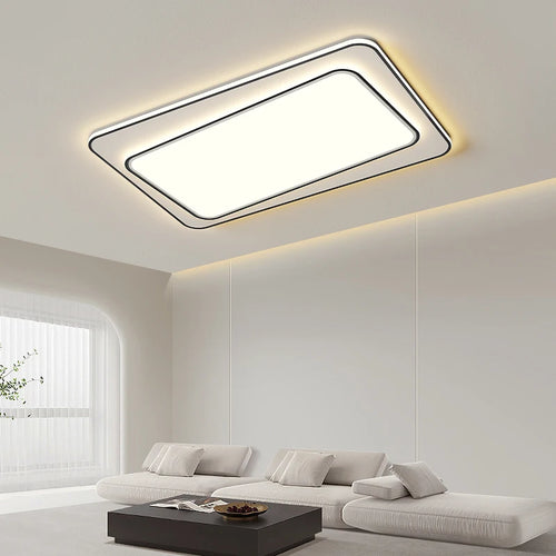 plafonnier double couche moderne pour un éclairage élégant à la maison - vue 2 sur 14