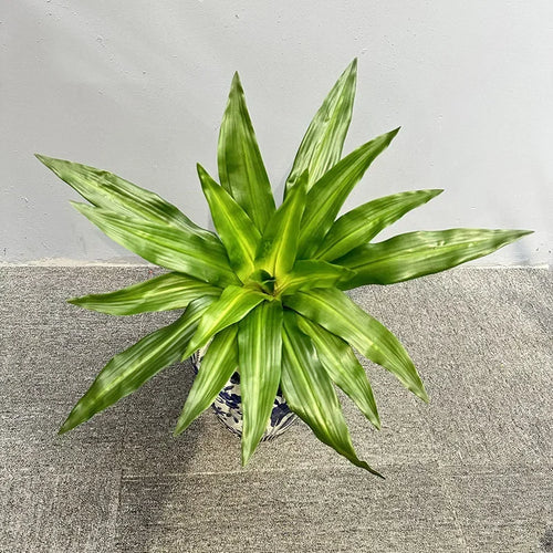 agave artificiel 15 feuilles décoration florale pour intérieur - vue 13 sur 13